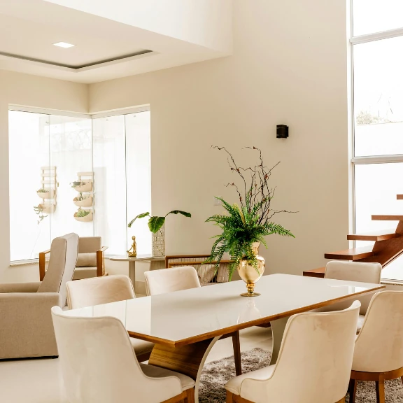 Gleaming surfaces after residential cleaning
